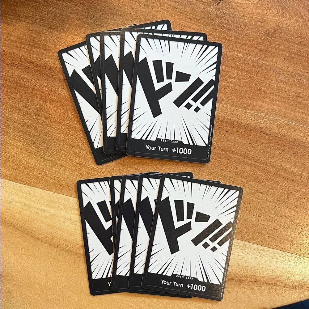 One Piece Card Game DON! Card Your Turn +1000 X10 English